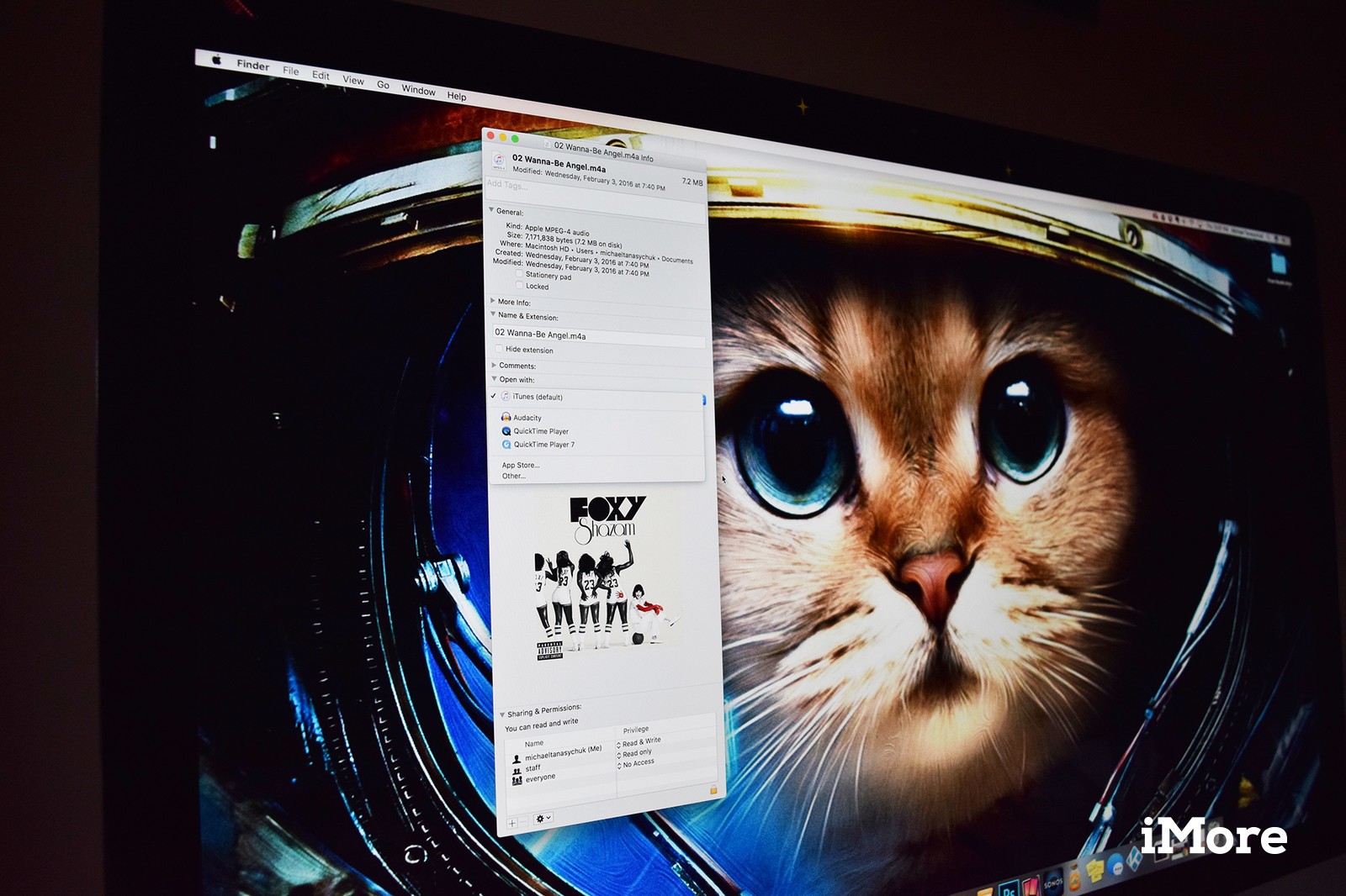 mac osx sierra video player default application